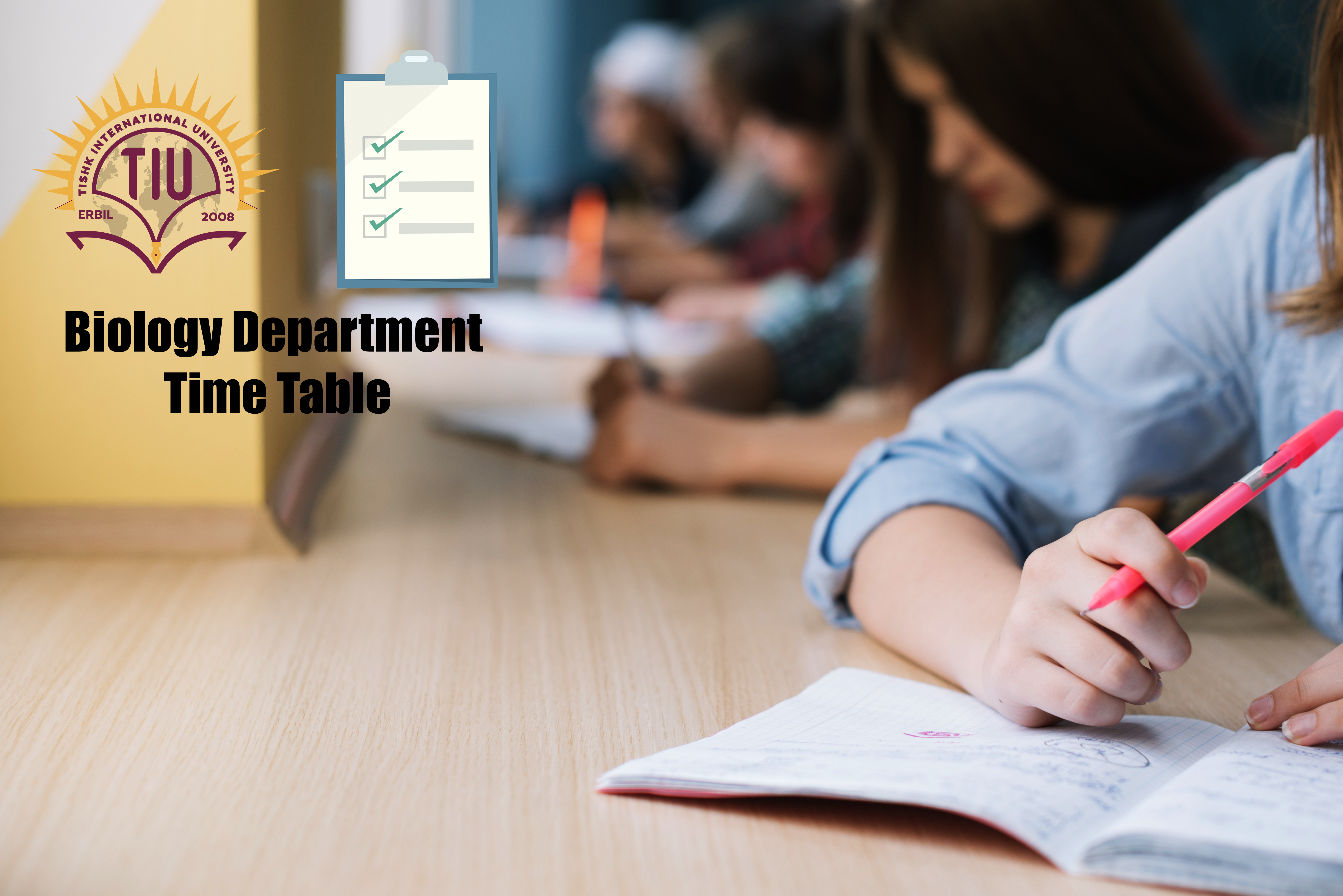 Tishk International University | Biology Education Department