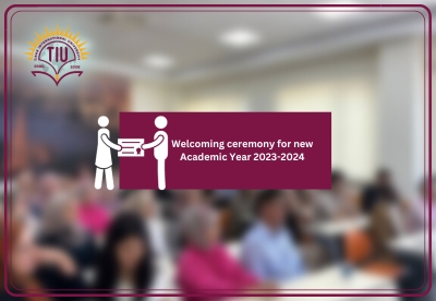 Welcoming ceremony for new Academic Year 2023-2024