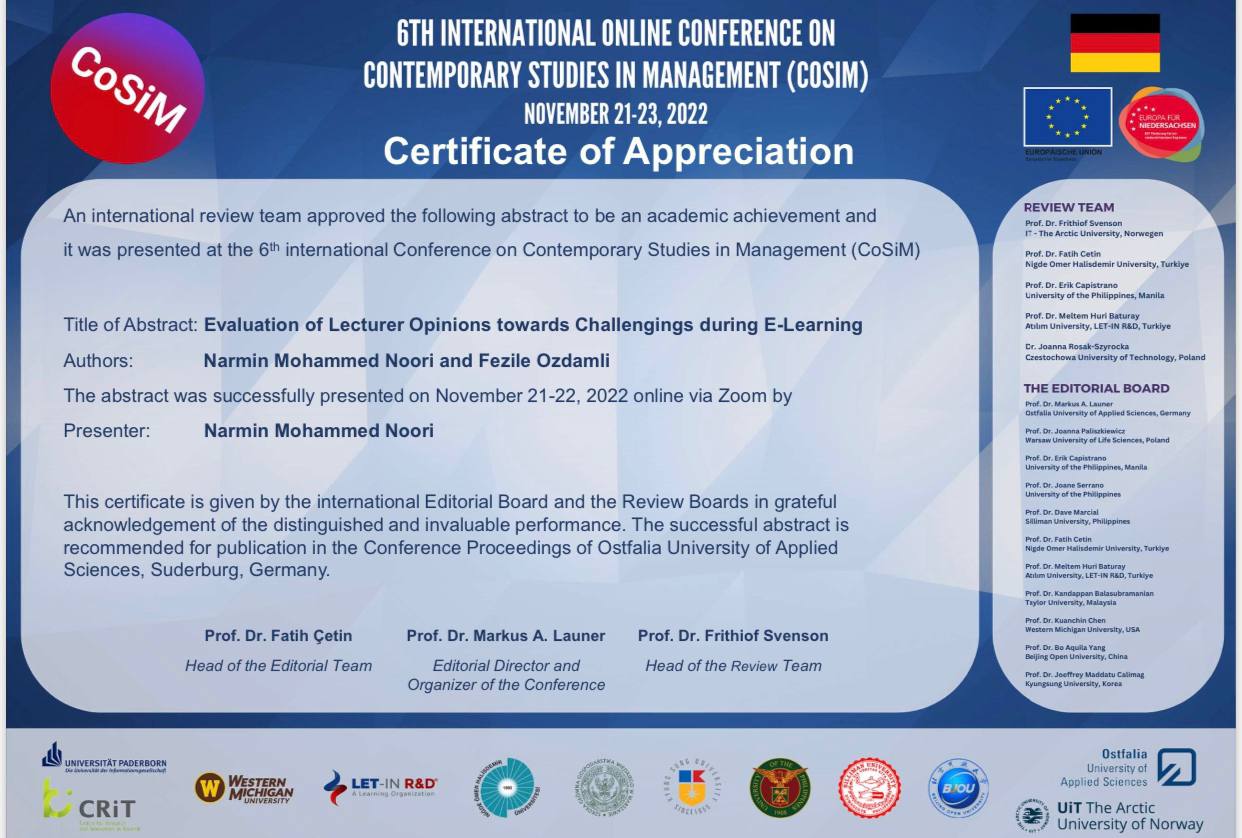 Tishk International University | computer-education Department