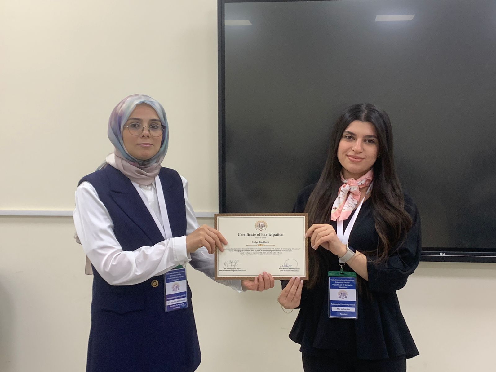 Tishk International University | computer-education Department