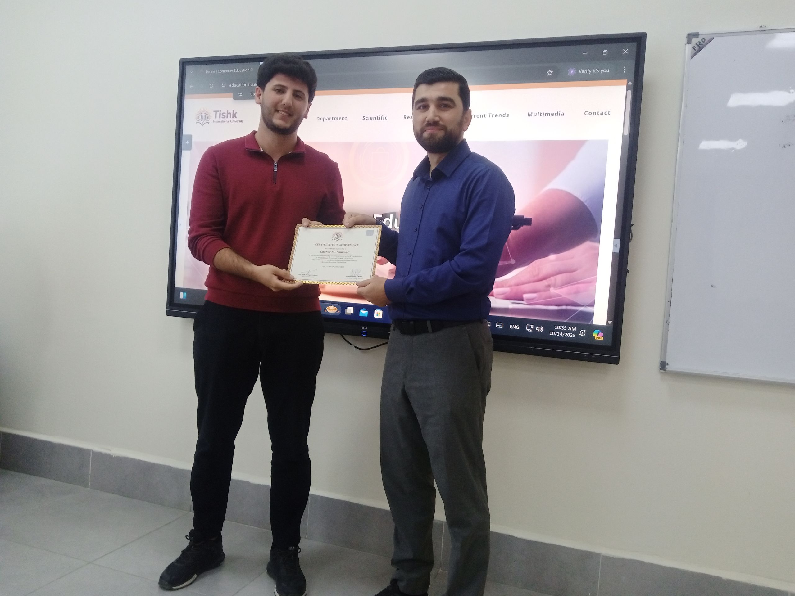 Tishk International University | computer-education Department