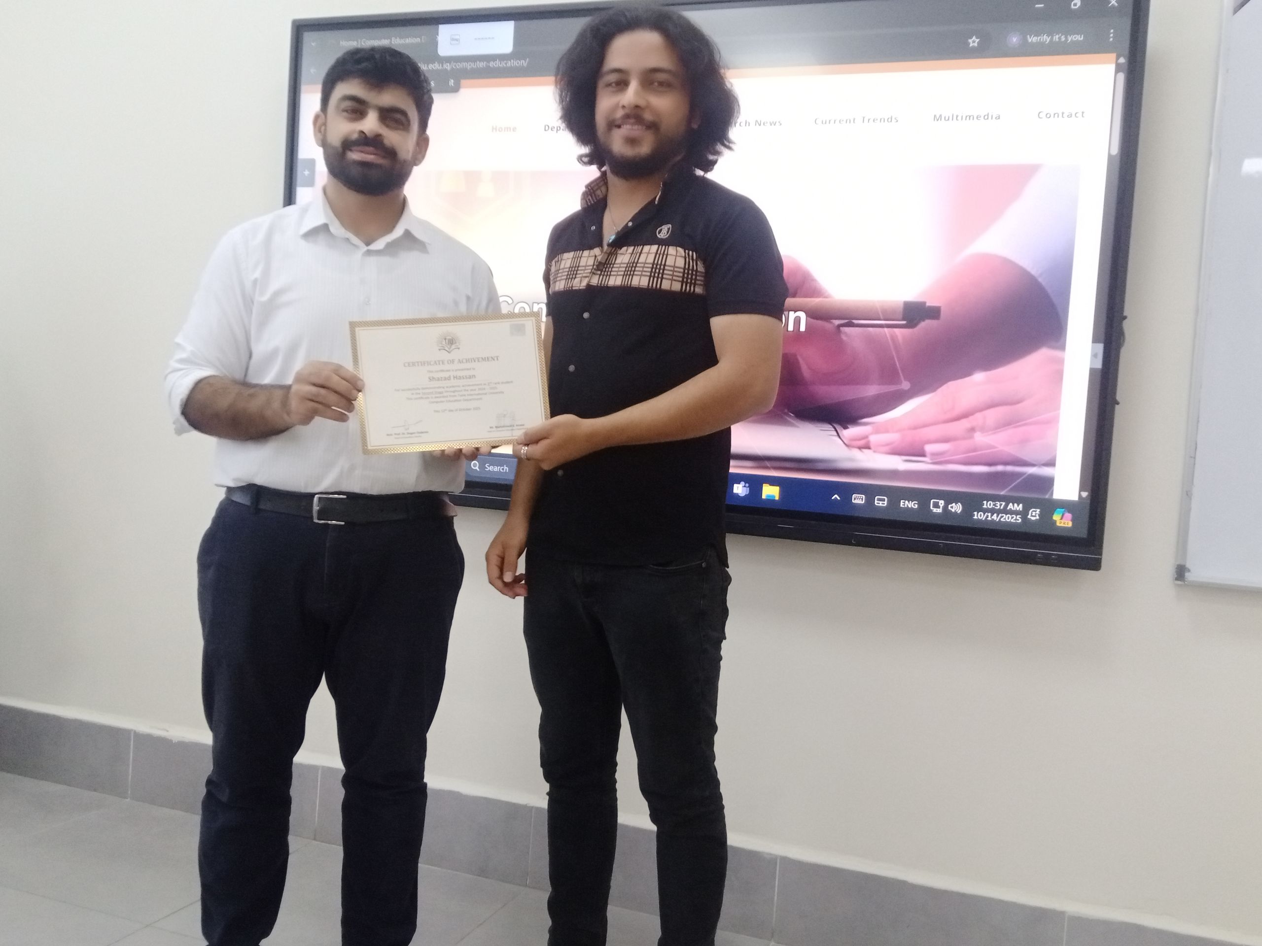 Tishk International University | computer-education Department