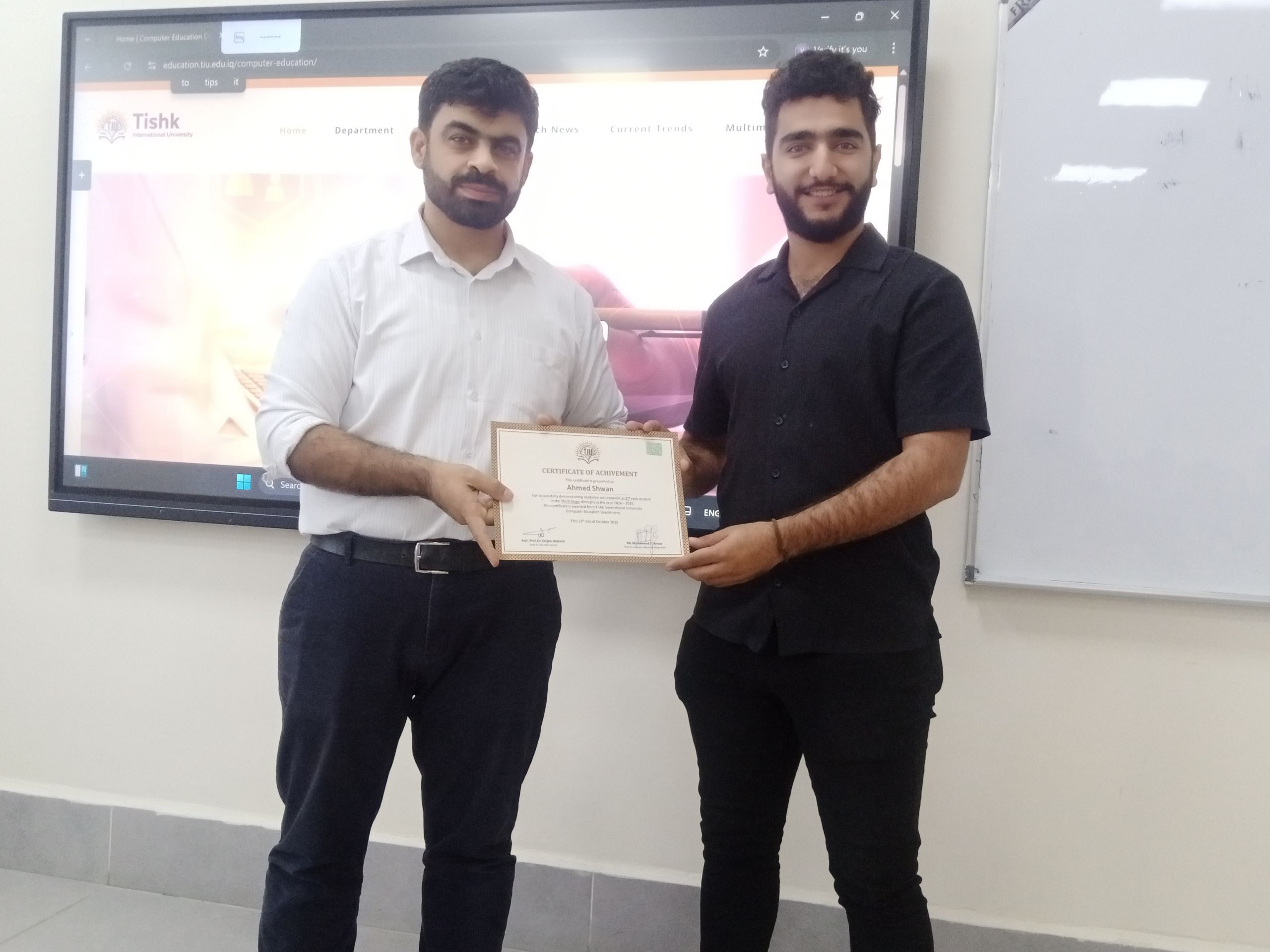 Tishk International University | computer-education Department