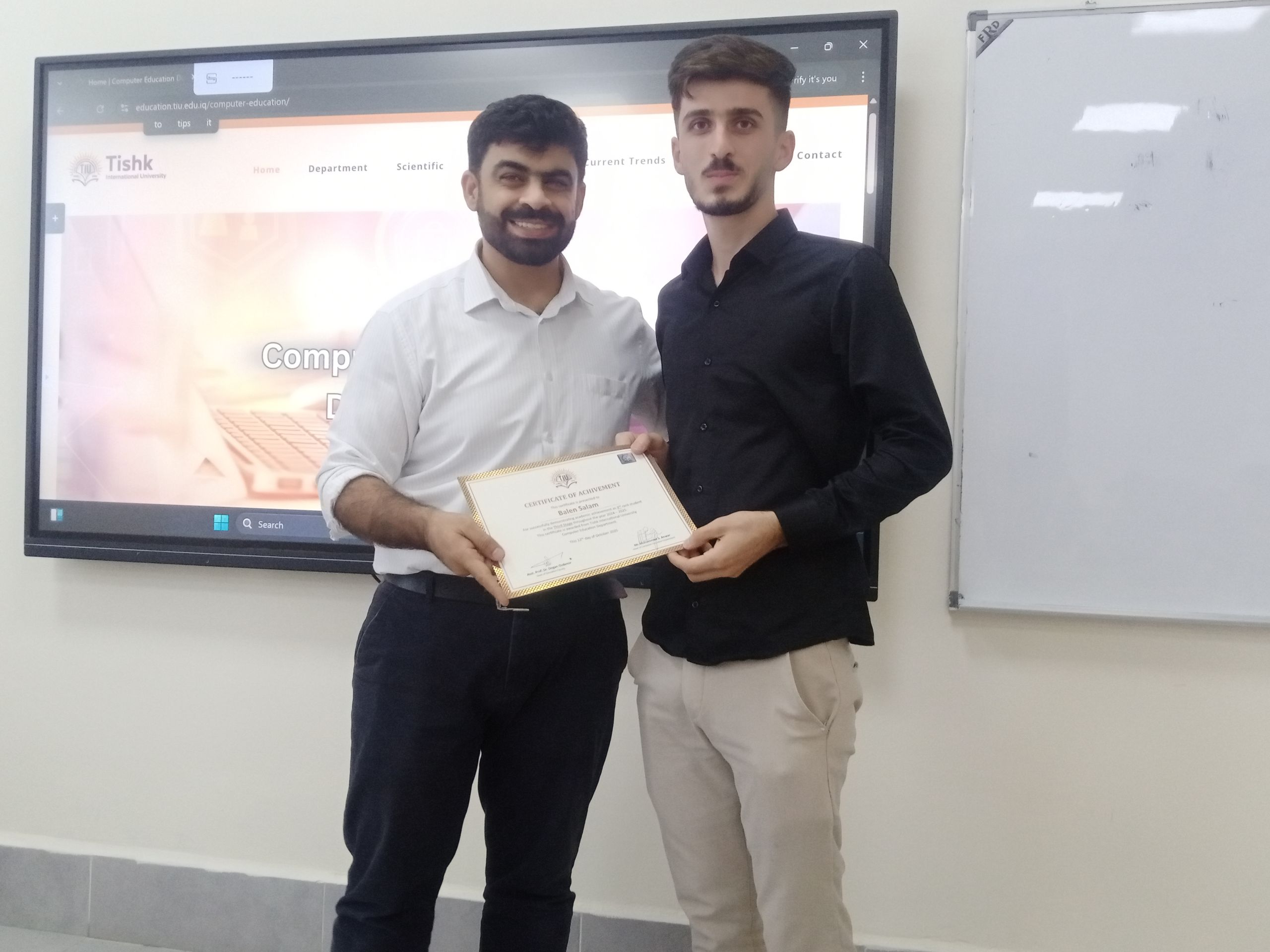 Tishk International University | computer-education Department