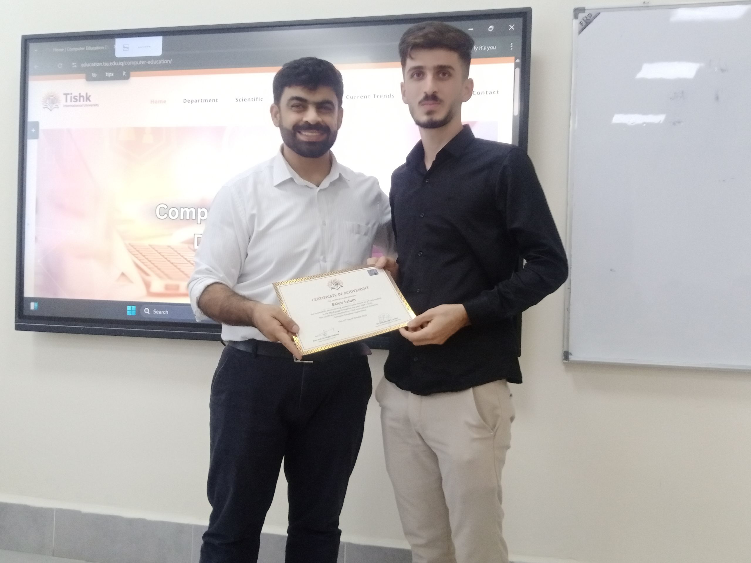 Tishk International University | computer-education Department