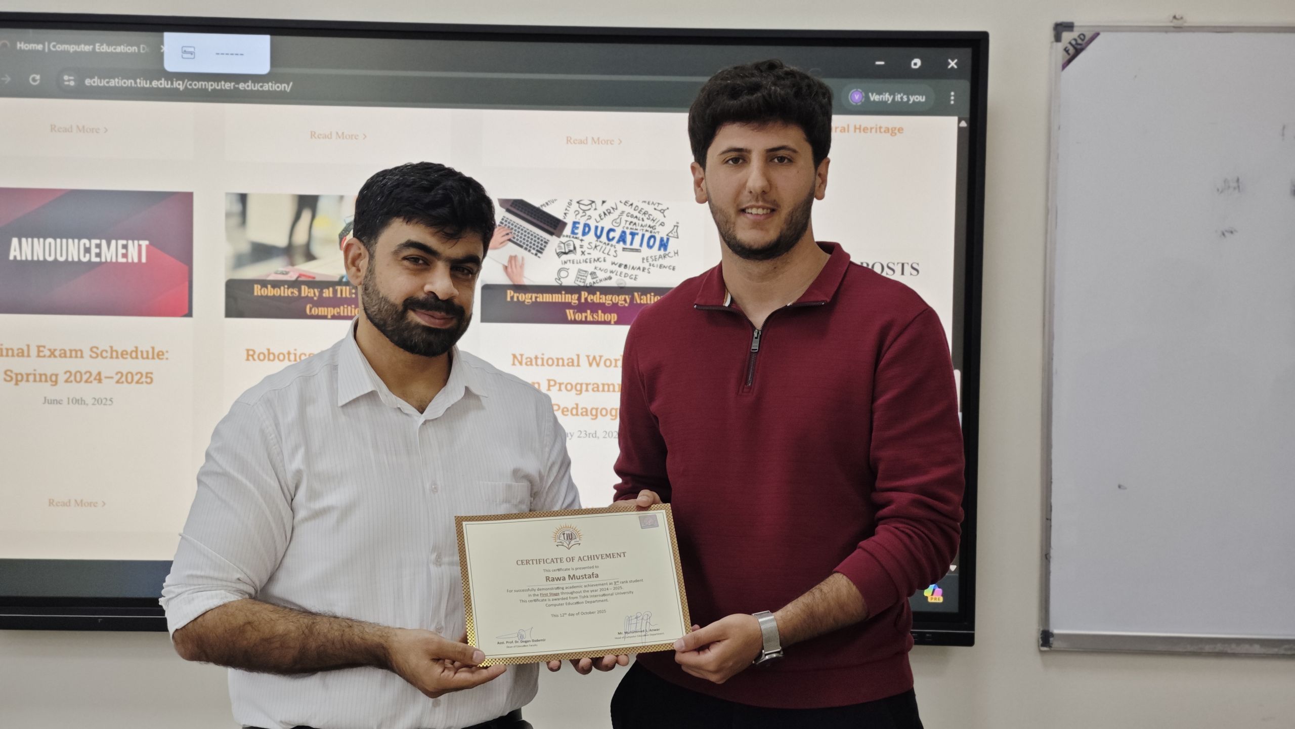 Tishk International University | computer-education Department