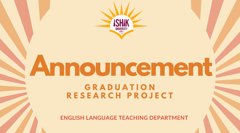 Tishk International University | ELT education Department