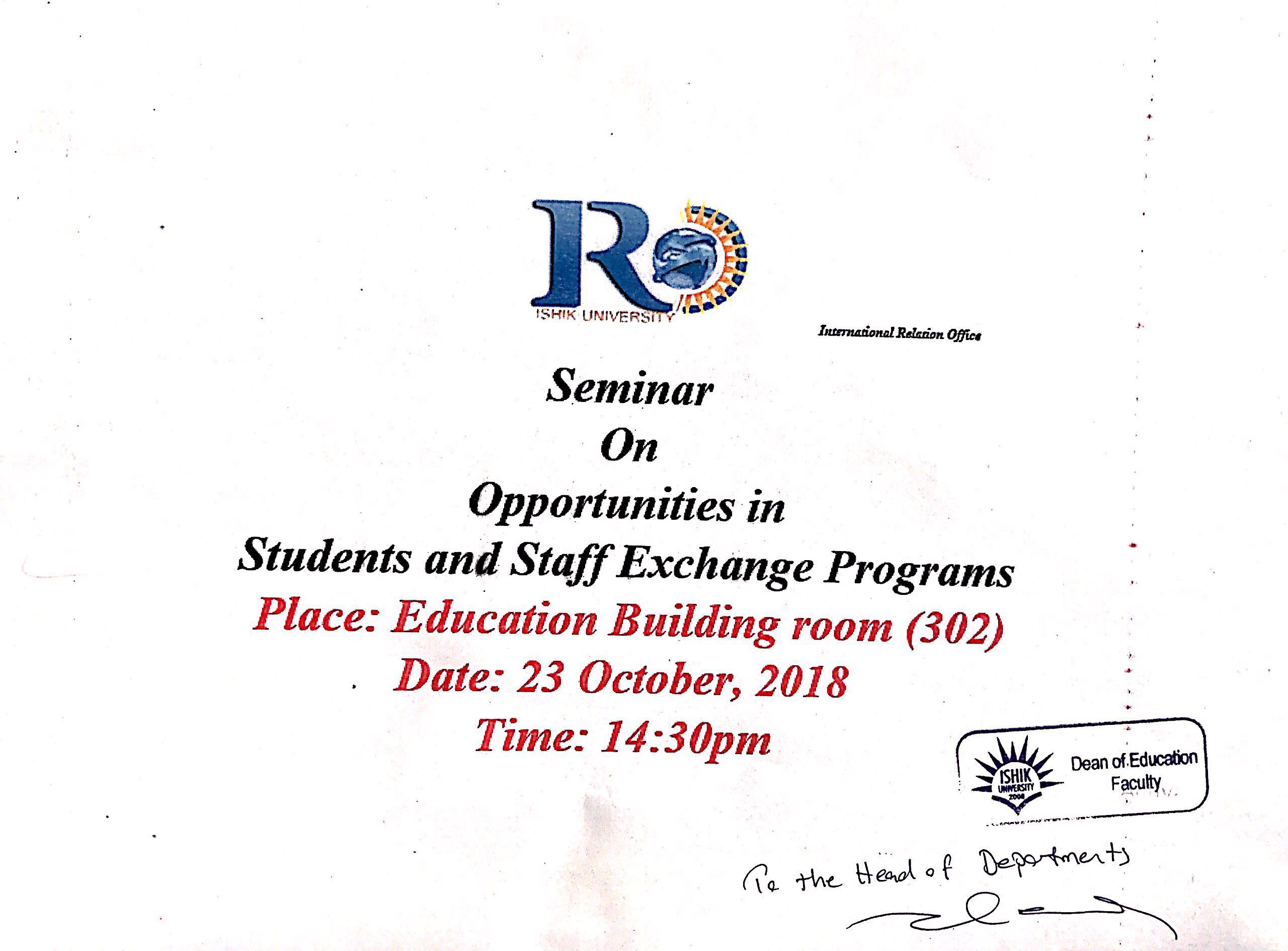 Tishk International University | ELT education Department