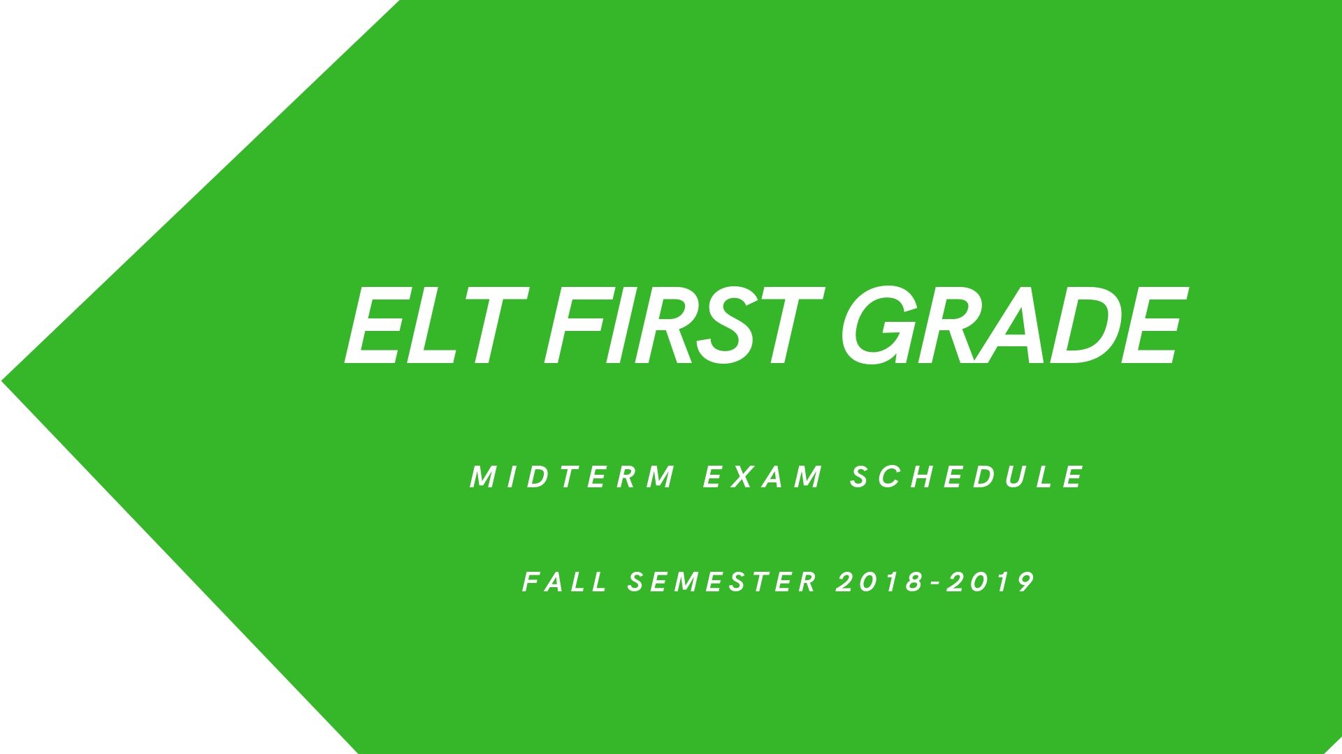 Tishk International University | ELT education Department