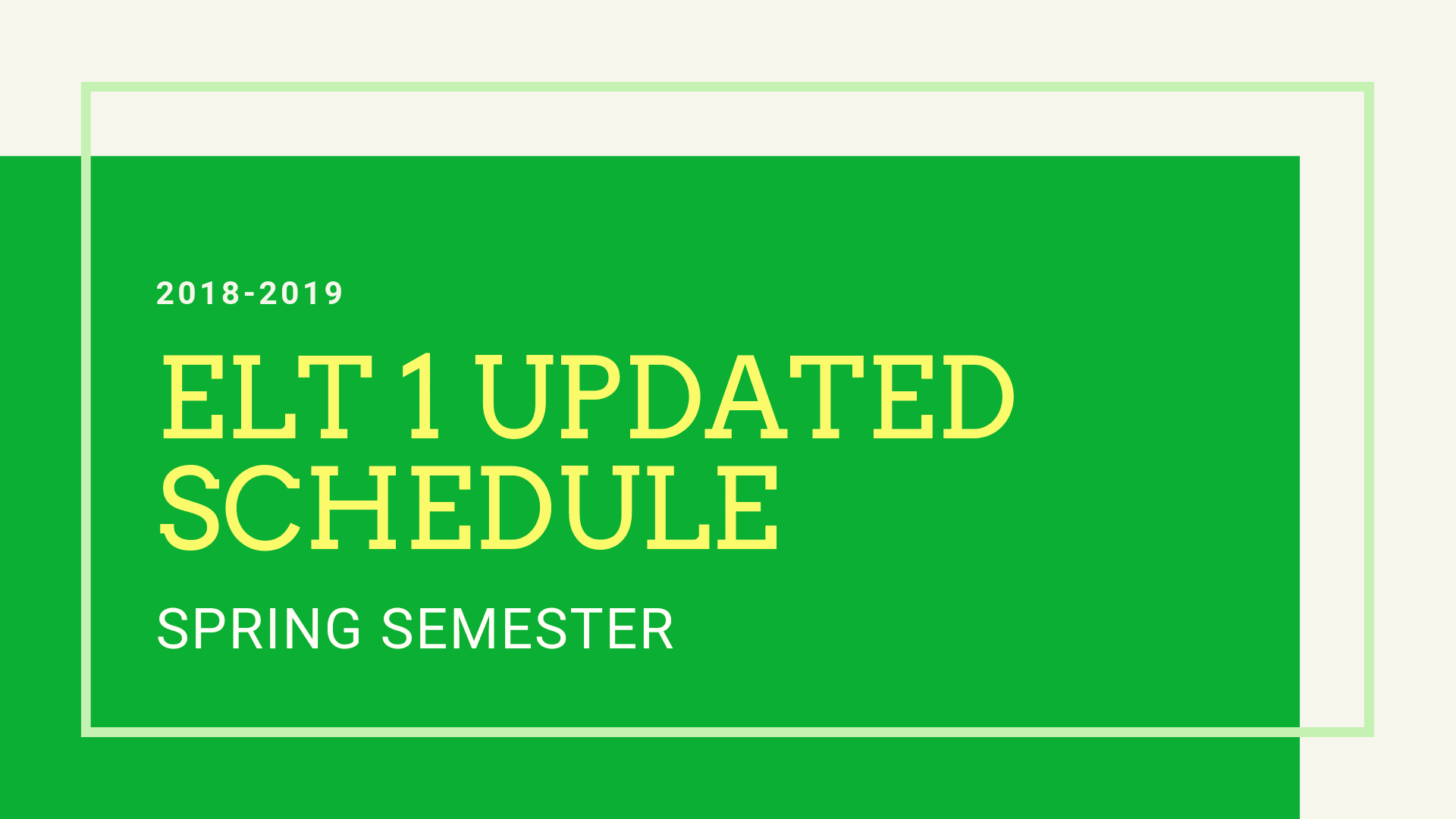 Tishk International University | ELT education Department