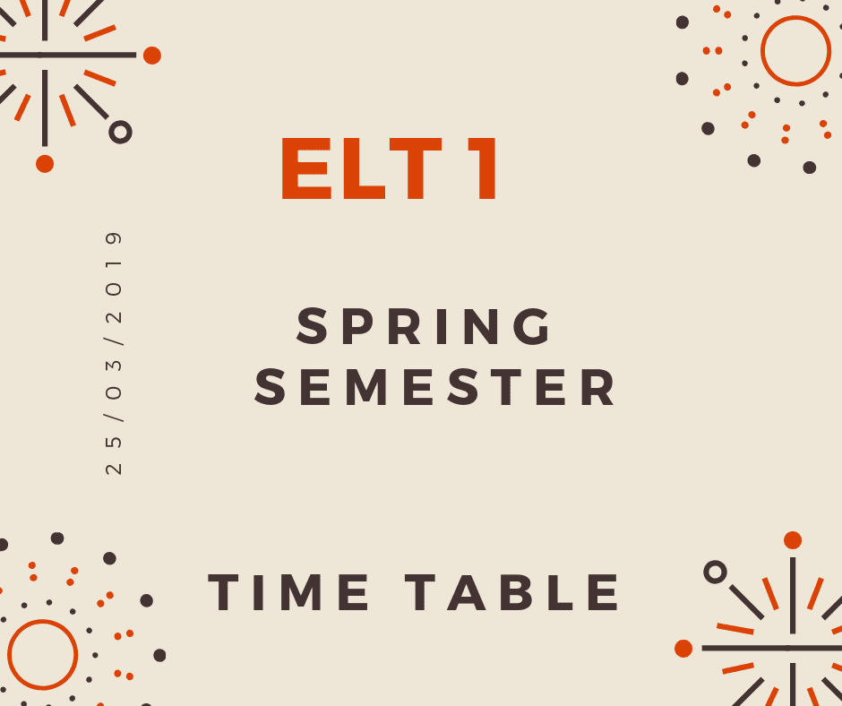 Tishk International University | ELT education Department