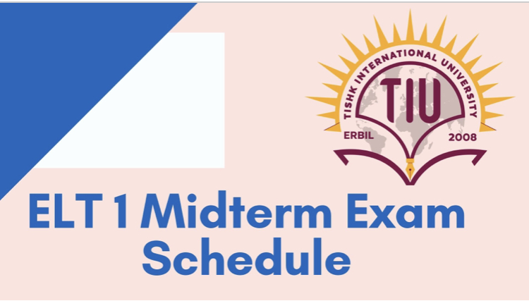 Tishk International University | ELT education Department