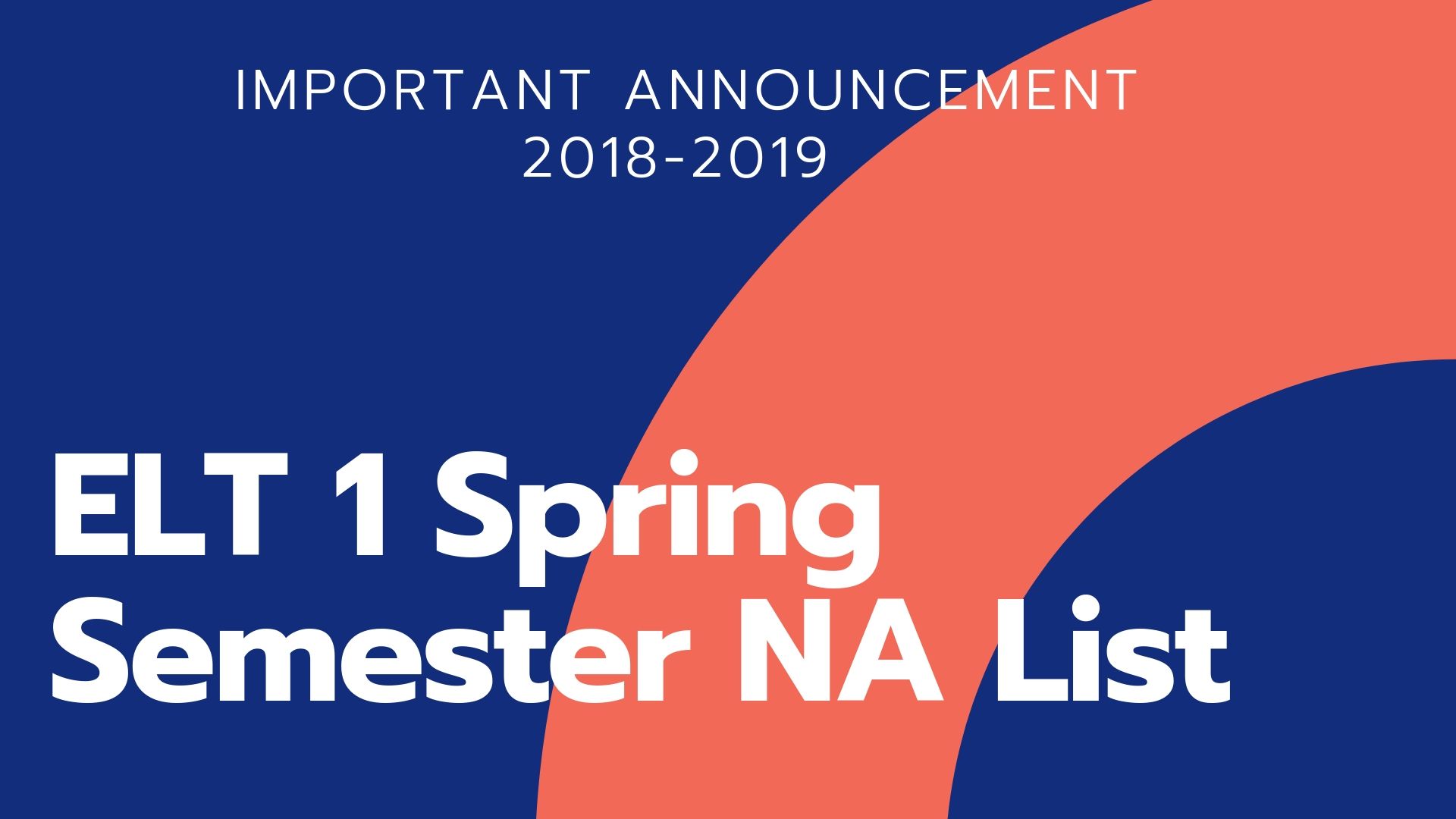 Tishk International University | ELT education Department