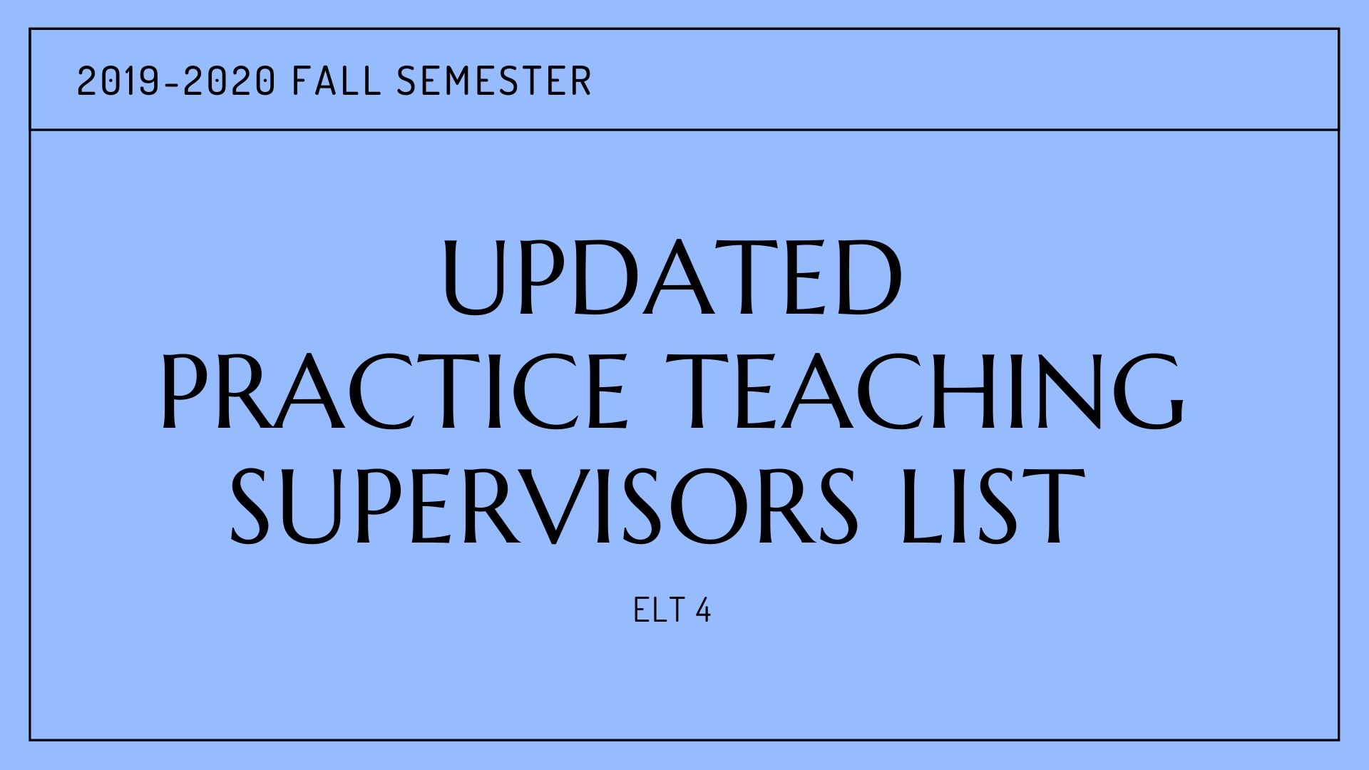 Tishk International University | ELT education Department