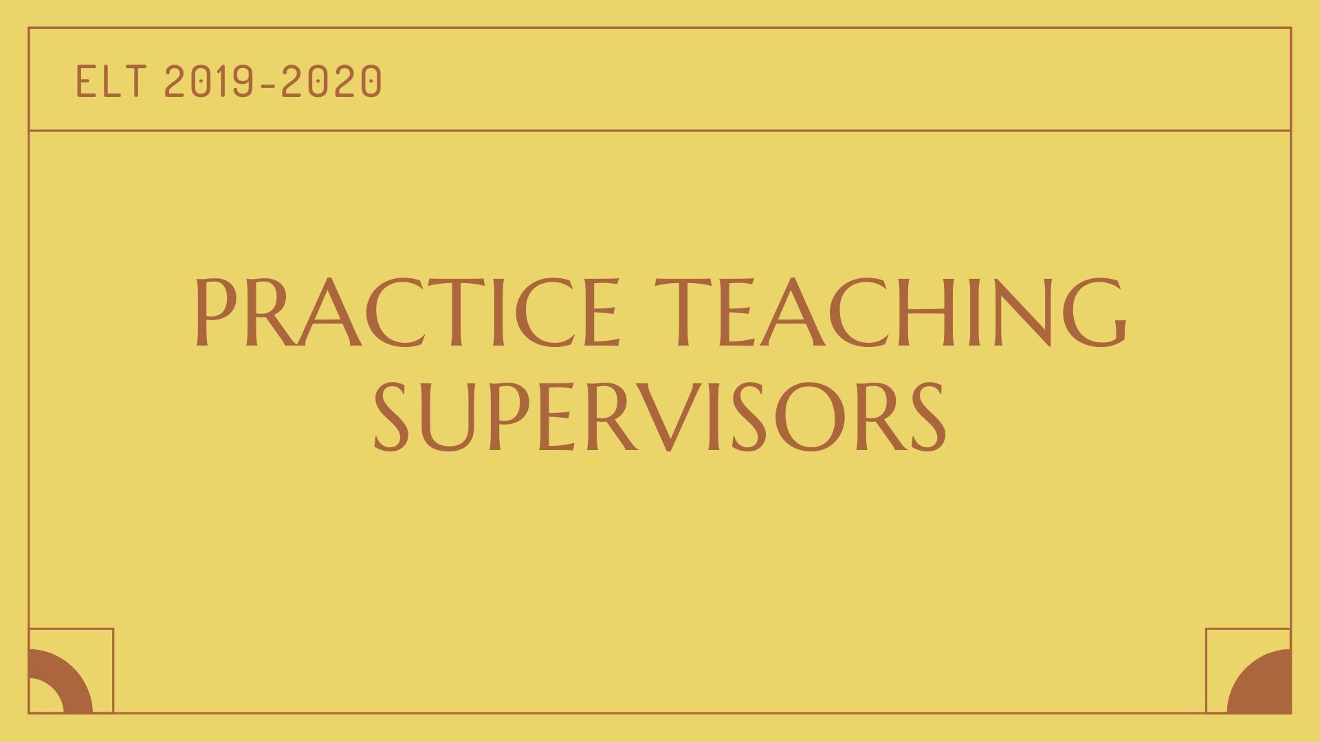 Tishk International University | ELT education Department