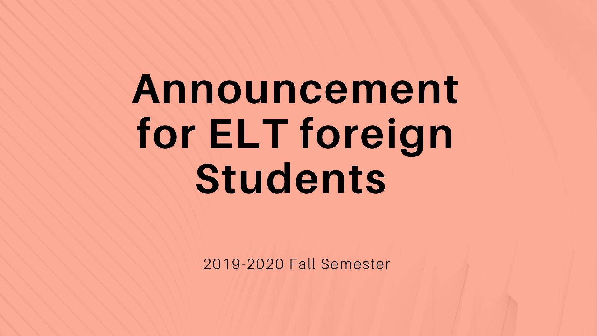 Tishk International University | ELT education Department
