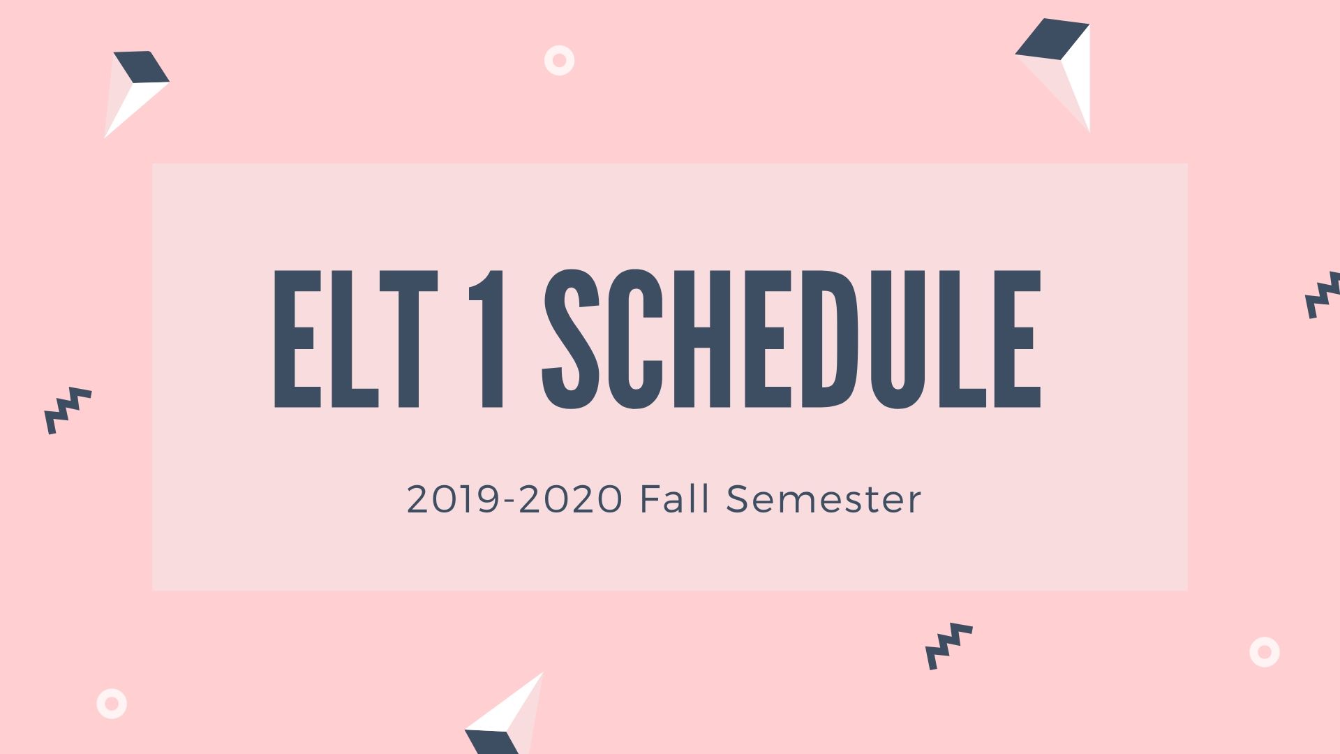 Tishk International University | ELT education Department