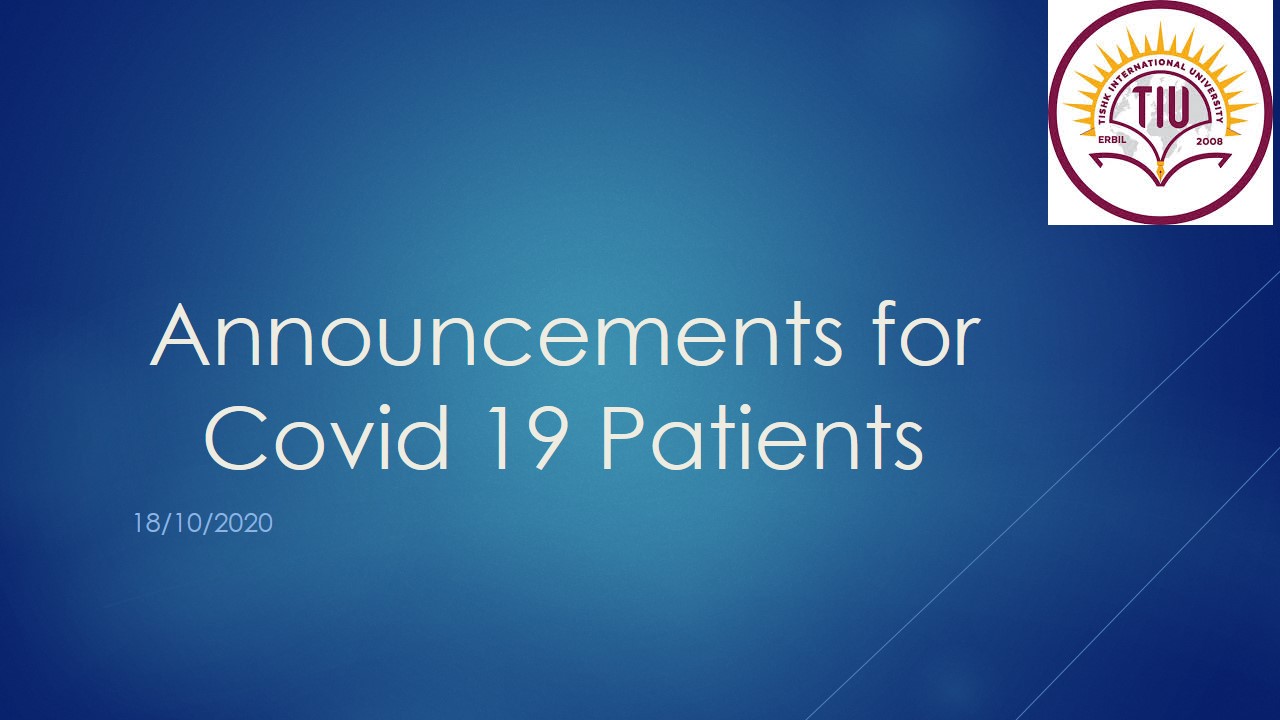 Tishk International University | ELT education Department