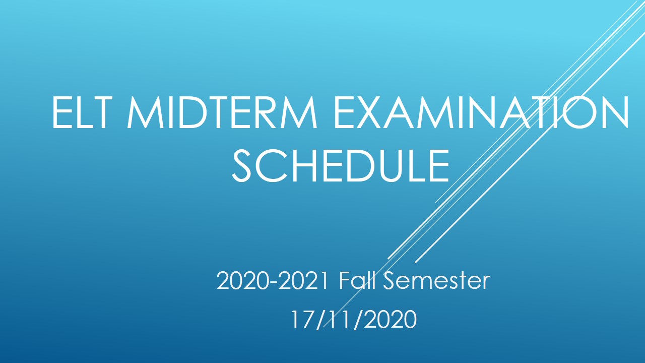 Tishk International University | ELT education Department