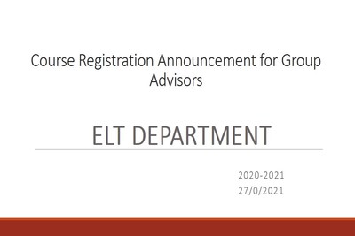 Tishk International University | ELT education Department