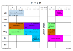 Tishk International University | ELT education Department