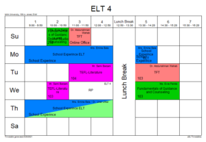 Tishk International University | ELT education Department