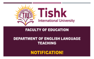 Tishk International University | ELT education Department