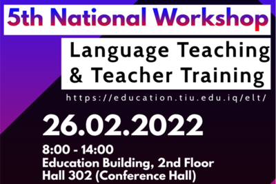 Tishk International University | ELT education Department