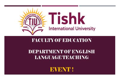 Tishk International University | ELT education Department