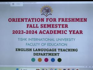 Tishk International University | ELT education Department