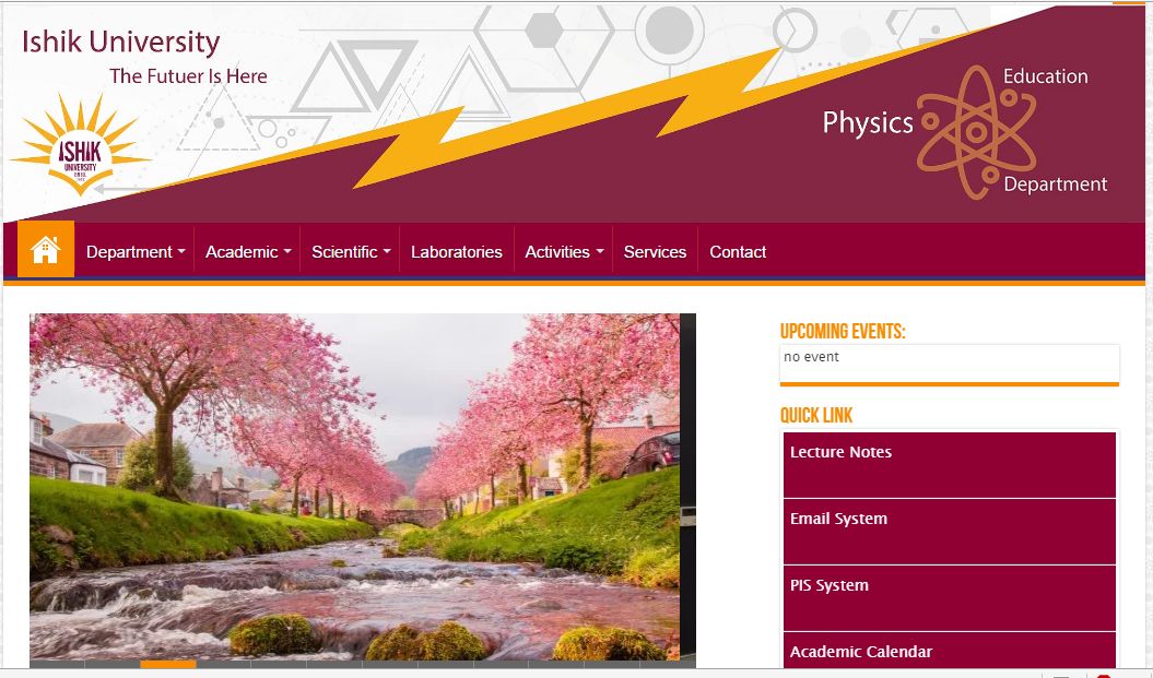 Tishk International University | physic Education Department