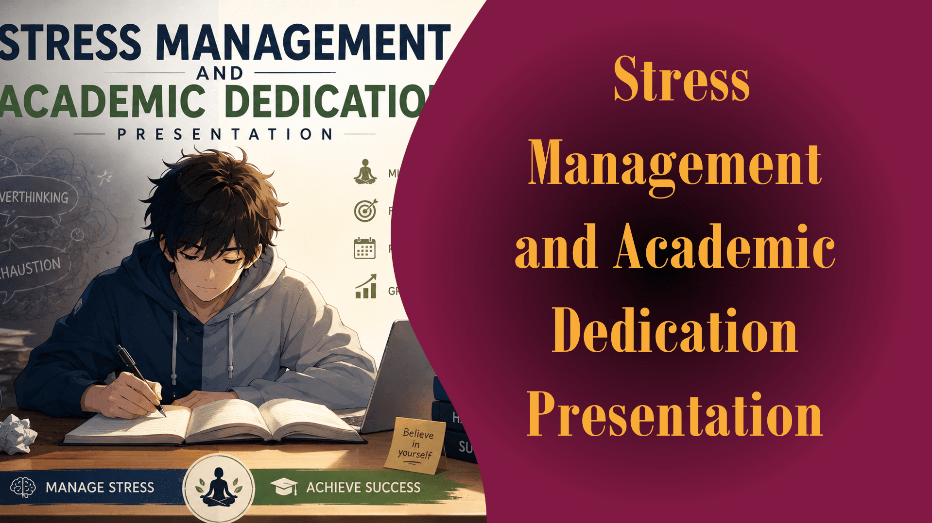 Stress Management and Academic Dedication Presentation